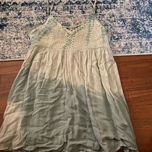 Cute tie dye detailed sun dress